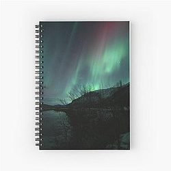 Aurora Spiral Notebook