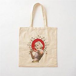 AURORA AKSNE Collage Cotton Tote Bag