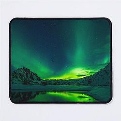 Aurora Borealis Northern Lights Mouse Pad