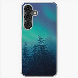 Norway Forest Samsung Galaxy Soft Case Aurora Borealis