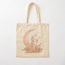 Aurora Aksnes Orange Cotton Tote Bag