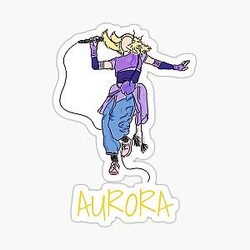 AURORA fanart sticker