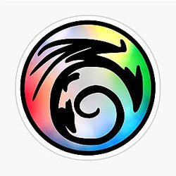 Aurora Logo Sticker