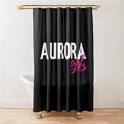 Aurora Girl Shower Curtain