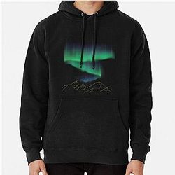 Northern Light Aurora Borealis Pullover Hoodie