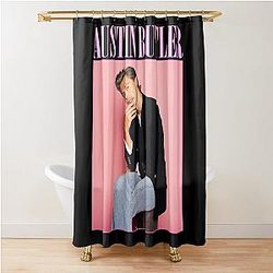 Austin Butler Pink Boy Shower Curtain