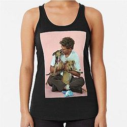 Austin Butler Elvis Puppy Racerback Tank Top