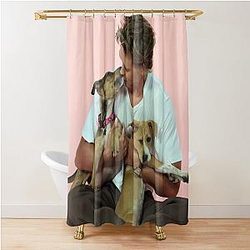 Austin Butler Elvis Puppy Shower Curtain