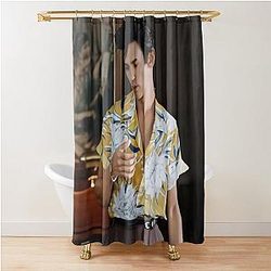 Austin Butler Elvis Shower Curtain