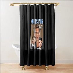 Austin Butler Retro Shower Curtain