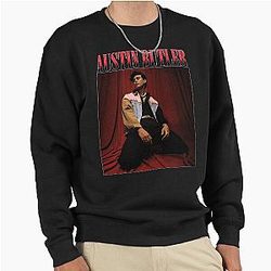 Austin Butler Red Posed Sweatshirt