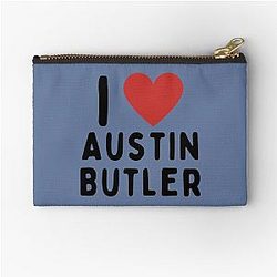 I Heart Austin Butler Zipper Pouch