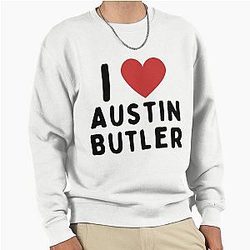 I Heart Austin Butler Pullover Sweatshirt