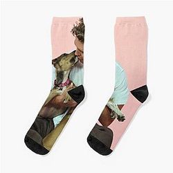 Austin Butler Elvis the Puppy Socks