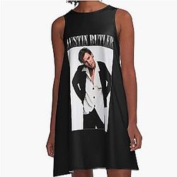 Austin Butler - A-Line Dress