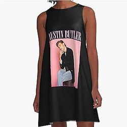 Austin Butler Pink Boy A-Line Dress