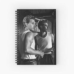 Austin Butler in the Mirror Spiral Notebook