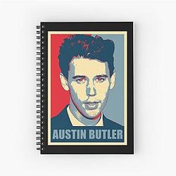 Austin Butler Spiral Notebook
