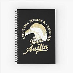 Austin Butler Spiral Notebook