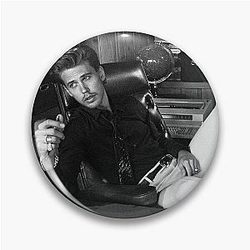 Austin Butler Black White Pin