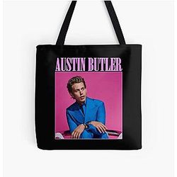 Austin Butler All Over Print Tote Bag