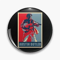 Austin Butler Artwork Pin