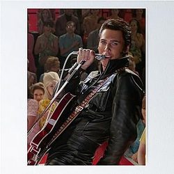 Austin Butler and Elvis Poster