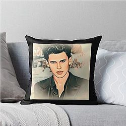 Austin Butler Throw Pillow