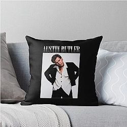 Austin Butler What Throw Pillow
