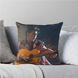 Austin Butler Art Throw Pillow