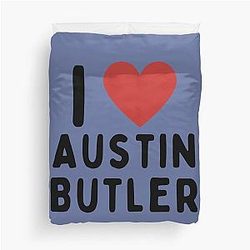I Heart Austin Butler Duvet Cover