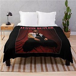 Austin Butler Red Throw Blanket