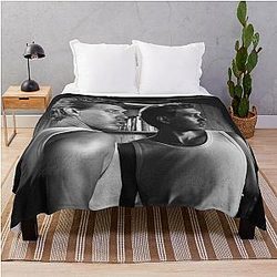 Austin Butler in the Mirror Throw Blanket