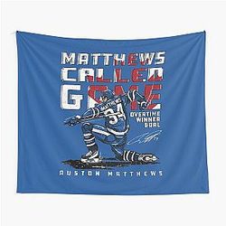 Auston Matthews Game Tapestry