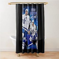Auston Matthews Graphic Shower Curtain
