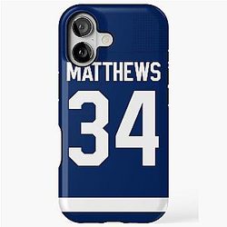Toronto Maple Leafs Auston Matthews Home Jersey iPhone Case