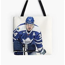 Auston Matthews Retro Tote Bag