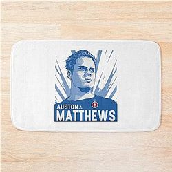 Auston Matthews Legend Bath Mat