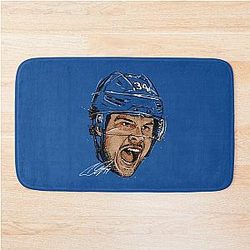 Auston Matthews Scream Bath Mat