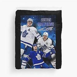Auston Matthews Duvet Cover