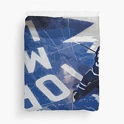 Auston Matthews Painting Duvet Cover