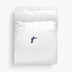 Auston Matthews Good Goal Celebration Duvet Cover