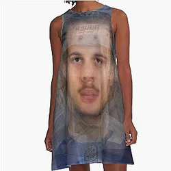 Auston Matthews Portrait A Line Dress