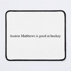Auston Matthews is good at hockey