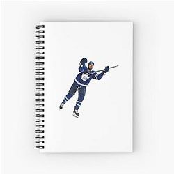 Iconic Auston Matthews Spiral Notebook