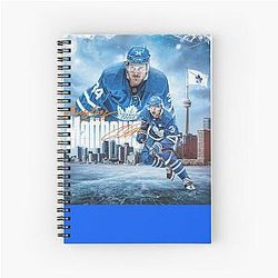 Auston Matthews Classic T-Shirt Spiral Notebook