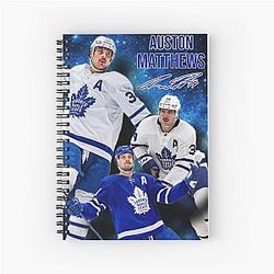 Auston Matthews Spiral Notebook