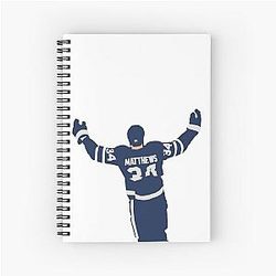 Auston Matthews Toronto Maple Leafs Notebook