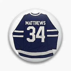 Auston Matthews Maple Leafs Jersey Pin