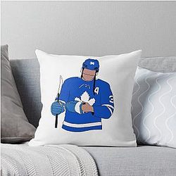 Auston Matthews Game Day Throw Pillow